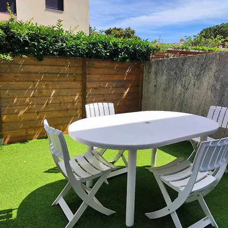 3 Pieces Avec Climatisation, Piscine Et Parking Prive A 500m Des Plages - Fr-1-776-128 Apartman