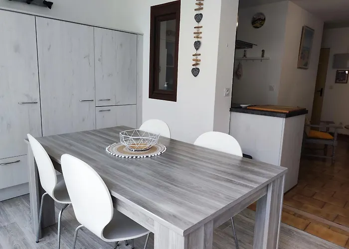 3 Pieces Avec Climatisation, Piscine Et Parking Prive A 500m Des Plages - Fr-1-776-128 아르젤레쉬르메르
